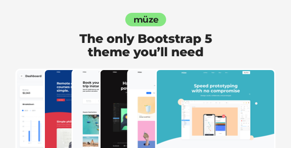 Muze - Multi-Purpose HTML5 Template