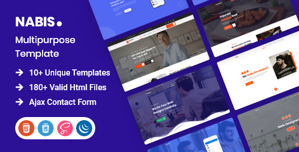 Nabis - Business Corporate & Landing Multipurpose Template