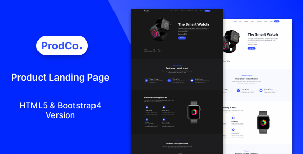 Prodco | Product Landing Page Template