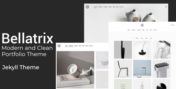 Bellatrix - A Modern and Clean Portfolio Jekyll Theme
