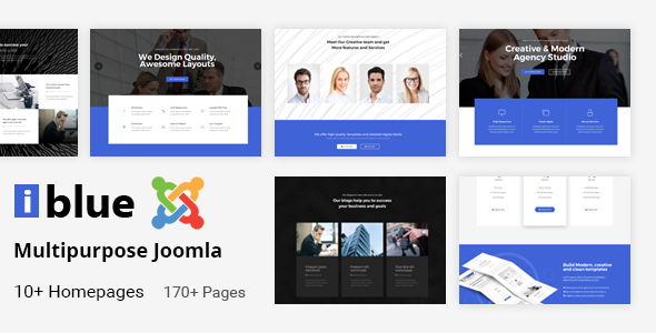 iblue - Responsive Multipurpose Joomla 6 Template