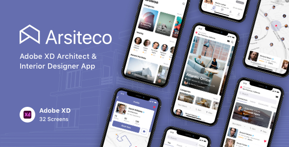 Arsiteco - Adobe XD Architect & Interior Designer App
