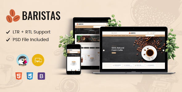 Baristas - Coffee Responsive Prestashop Theme