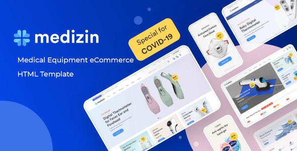 Medizin - Medical Equipment eCommerce Bootstrap 5 Template listing image