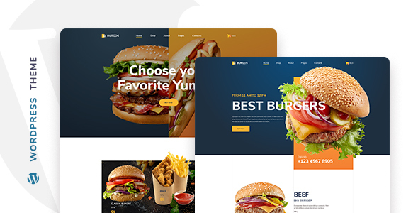 Burgos - Street Food WordPress Theme listing image