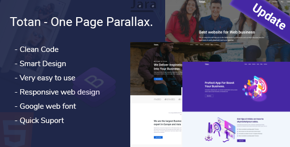 Totan - Responsive HTML5 Template