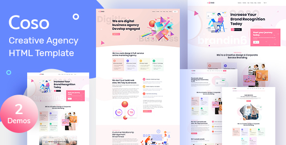 Coso - Creative Agency HTML Template
