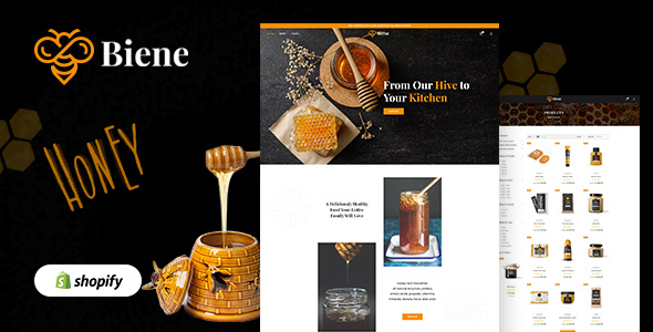 Biene - Honey Shop Shopify Theme product preview