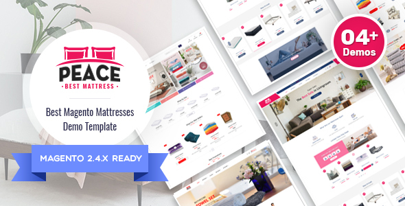 Peace - Bedroom Furniture Magento 2 Theme