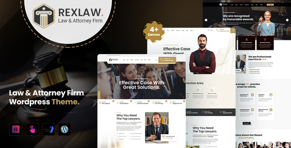 Rexlaw – Legal Advisor & Consulting WordPress Theme