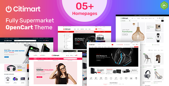 CitiMart - Fully Supermarket OpenCart 3.0.x Theme