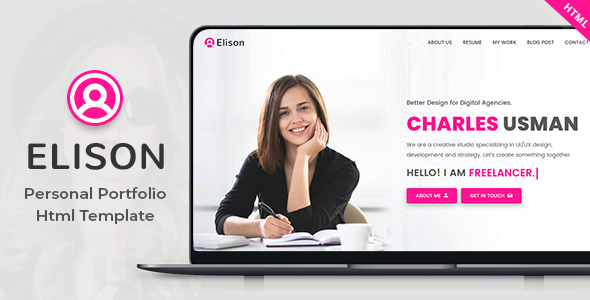 Elison - Portfolio HTML Template