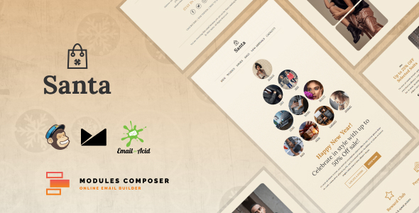 Santa - E-commerce Responsive Email
