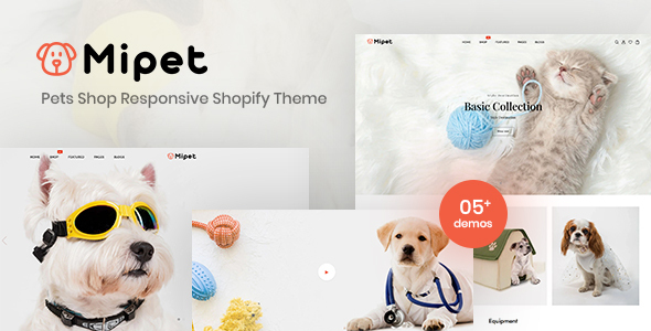 Mipet - Pets Shop Responsive Shopify Theme