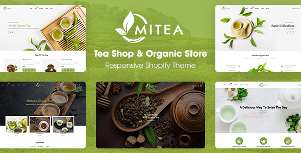 Preview image for Mitea - Tea Shop & Organic Store Responsive Shopify Theme