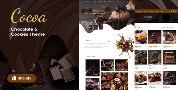 Cocoa - Shopify Chocolate Shop Theme