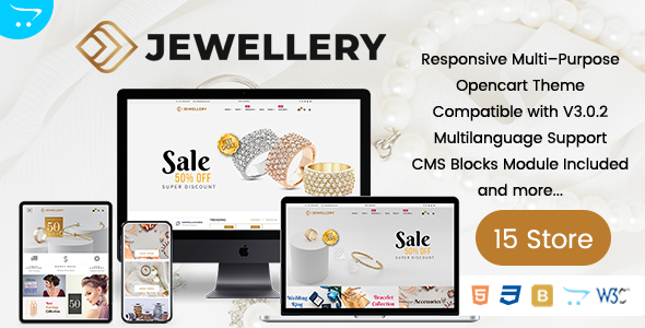 Jewelz Premium OpenCart Theme