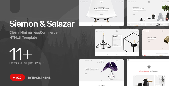 Preview image for Siemon - Clean Minimal eCommerce HTML5 Template