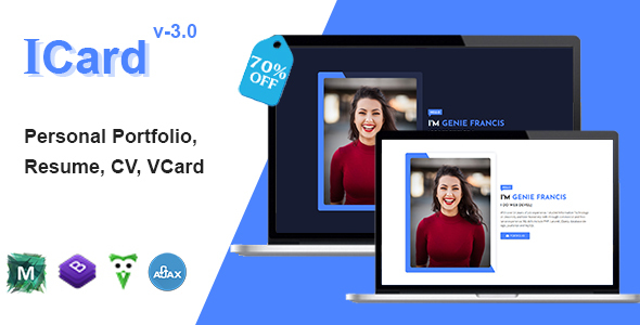 Personal Portfolio - Icard listing image