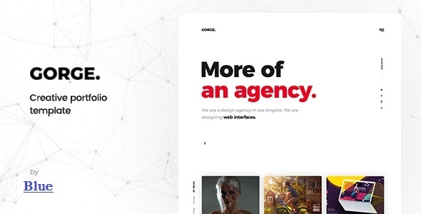 Gorge - Creative Portfolio Joomla Template