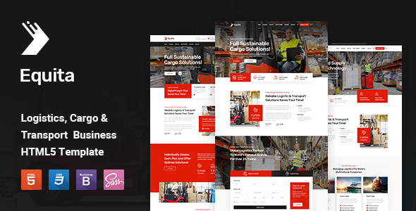 Equita - Logistics Cargo HTML Template