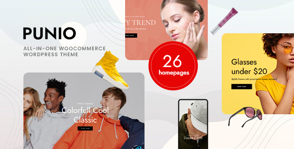 Punio – All-in-one WooCommerce WordPress Theme with AI