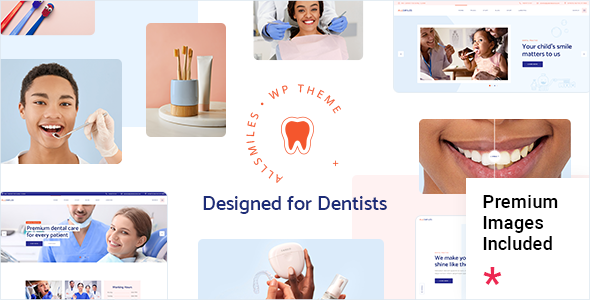 AllSmiles - Dentist WordPress Theme