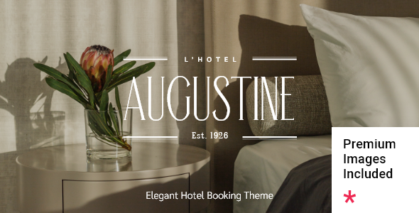 Augustine - Hotel Booking WordPress Theme