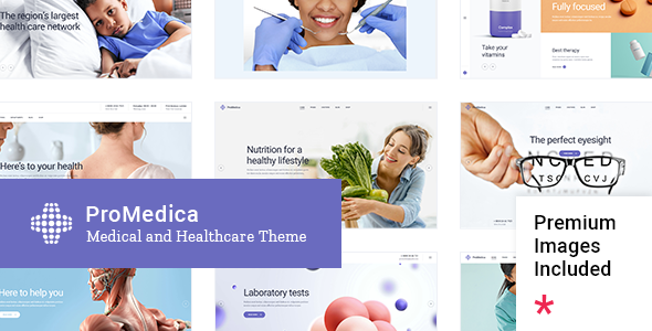 ProMedica - Medical and Healthcare WordPress Theme