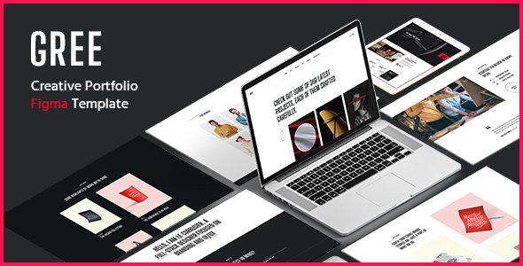 Gree - Creative Figma Template