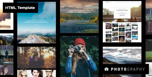 Photography HTML Template listing image