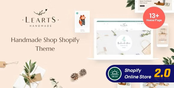 LeArts – Handmade Shop Shopify Theme