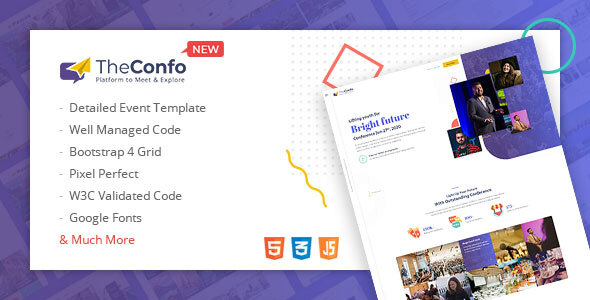 The Confo - Event Listing Page