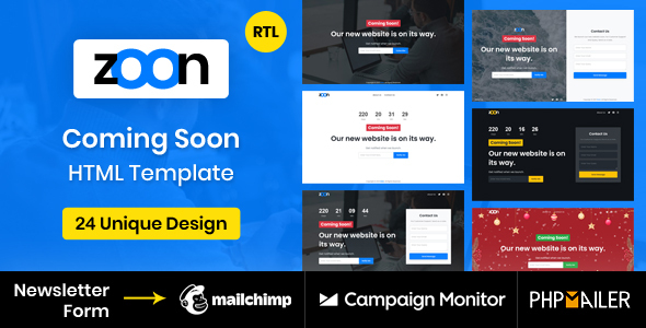 Coming Soon Template listing image