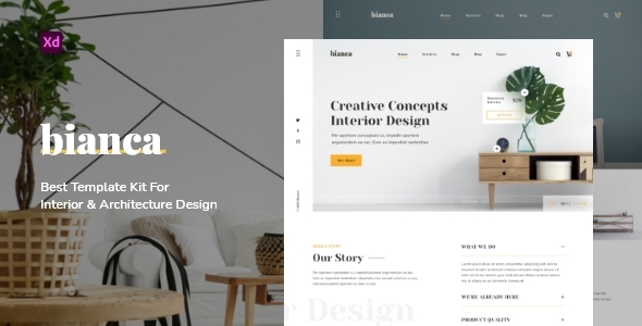 Bianca - Architecture & Interior Website Template