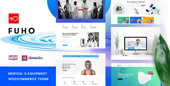 Fuho – Pharmacy Store WooCommerce WordPress Theme with AI