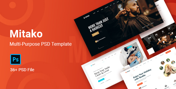 Mitako - Multi-Purpose PSD Template