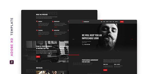 Barbercrop – Hairdressing Template for XD