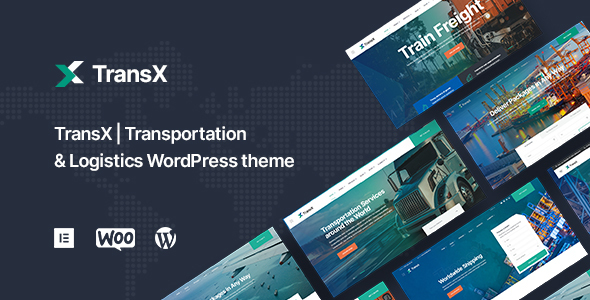 TransX | Transportation & Logistics WordPress Theme product preview