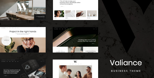 Valiance - Business Consulting WordPress Theme