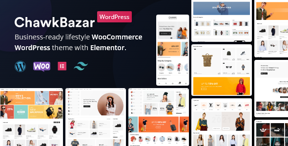 Preview image for ChawkBazar - Elementor Lifestyle and Fashion Ecommerce Theme