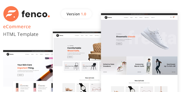 Fenco - eCommerce HTML Template listing image