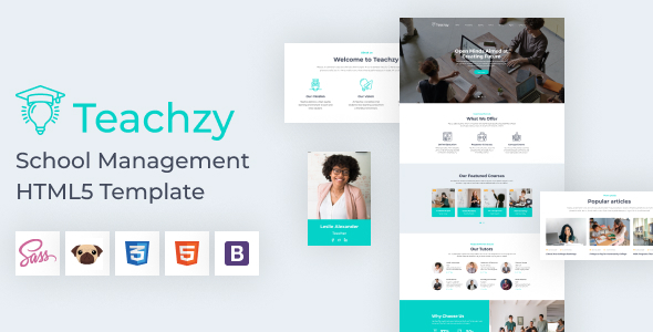 Teachzy - School Management HTML 5 Template