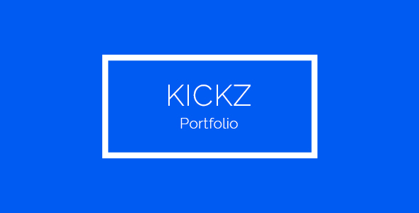 Preview image for Kickz Portfolio PSD Template
