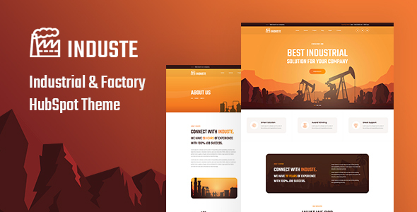Induste - Factory HubSpot Theme