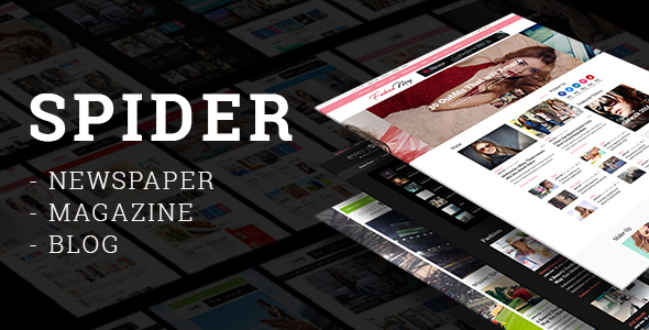 Spider - Newspaper, Magazine & Blog Theme