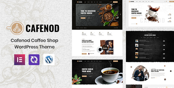 Cafenod - Coffee Shop WordPress Theme listing image