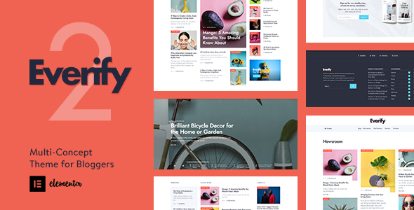 Everify - Multi-Concept WordPress Theme for Bloggers