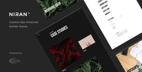 Preview image for Niran - Creative Portfolio HTML Template