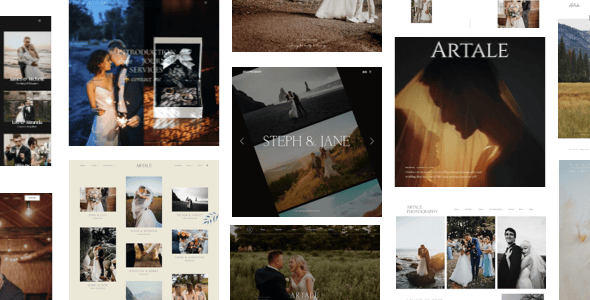 Product preview supplied for Artale | Wedding Photography WordPress
